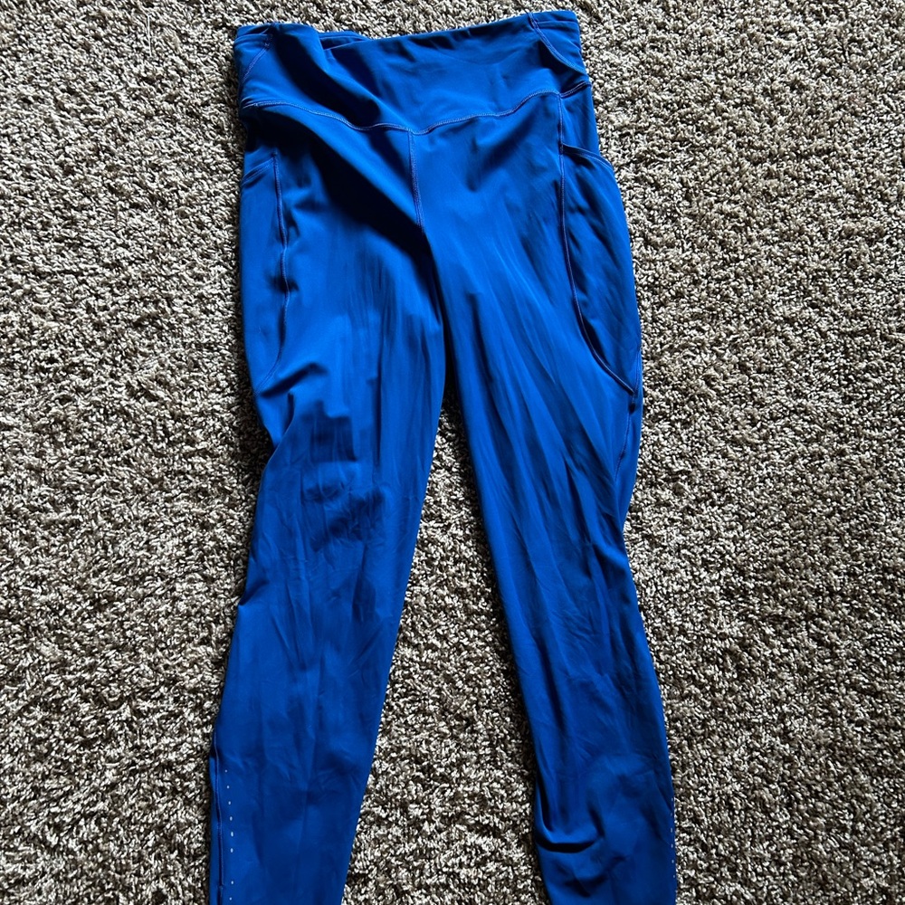 Lululemon Athletica Vibrant Blue Leggings